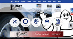 Desktop Screenshot of chaneytire.com